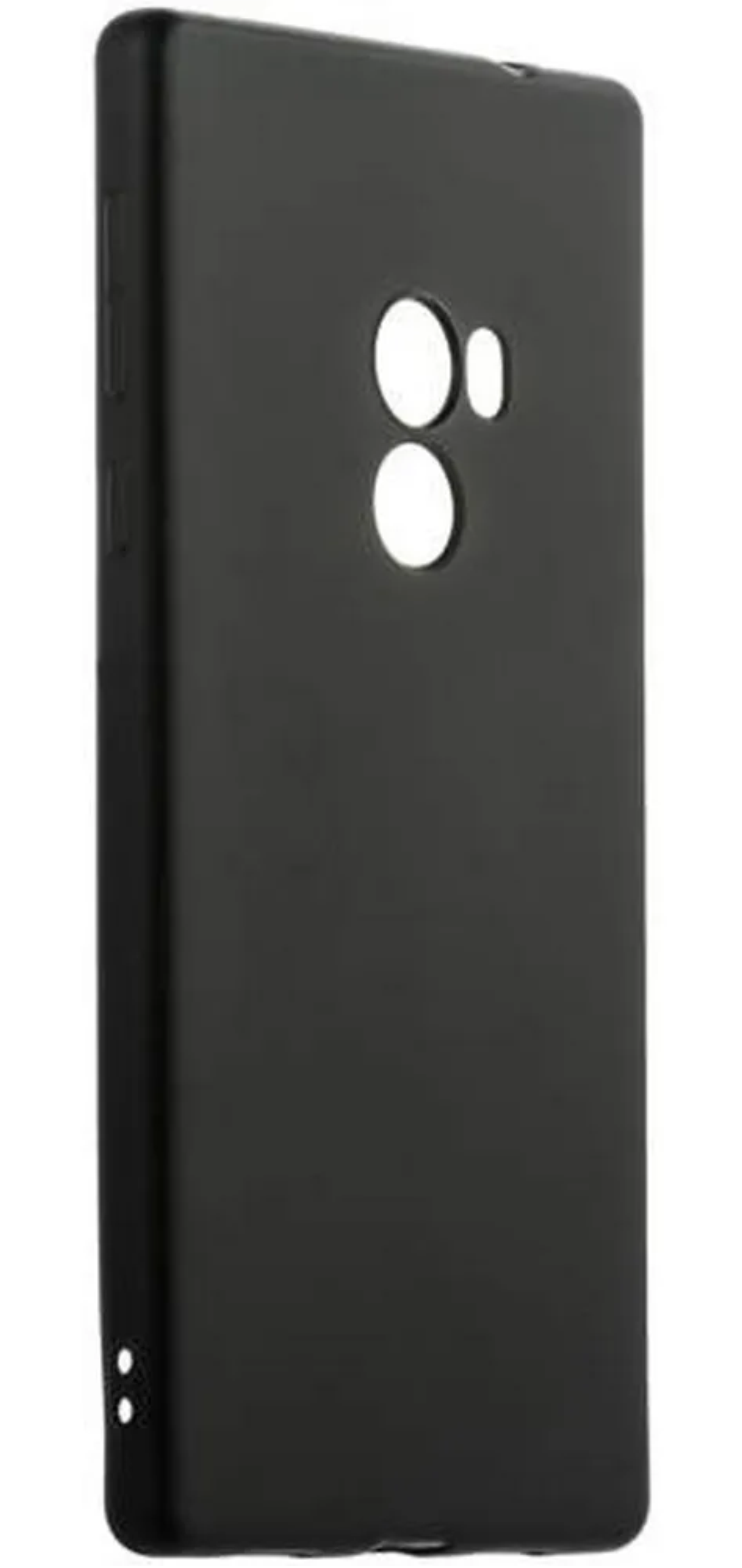 Силиконовый чехол для Xiaomi Mi MIX, Черный, Матовый