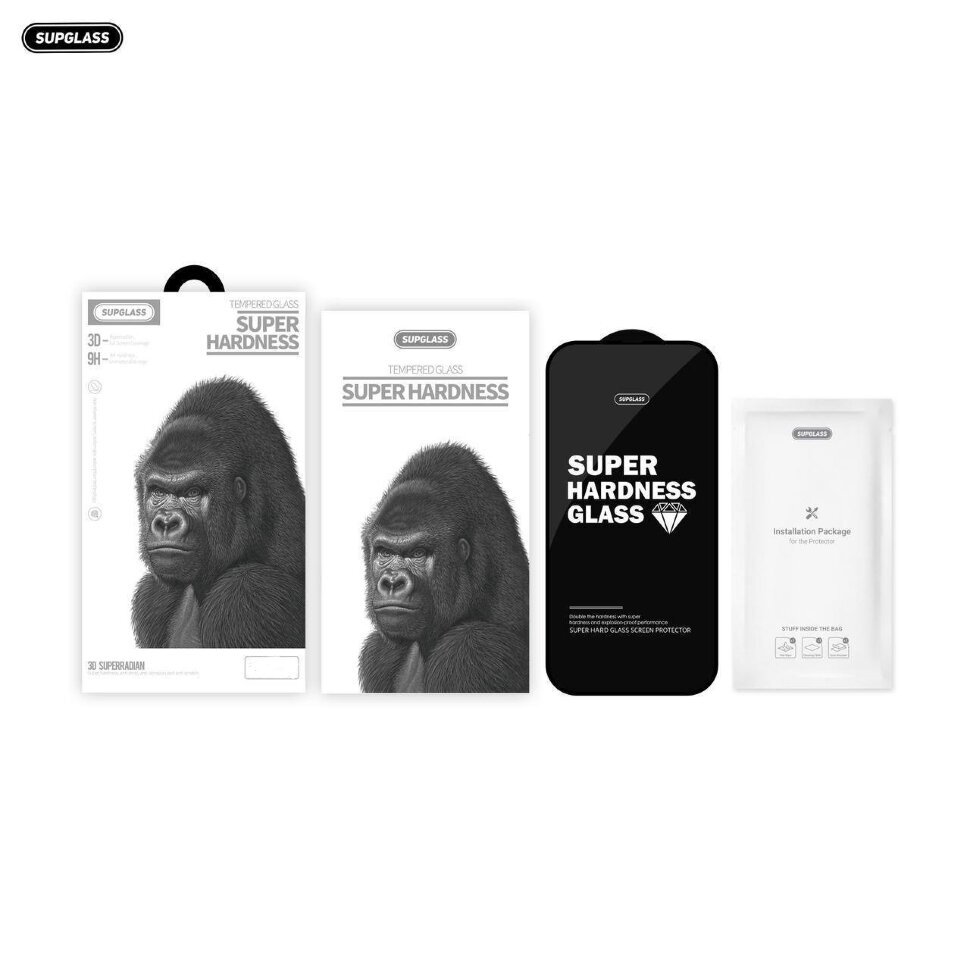 Защитное стекло SUPGLASS SG-11 3D Super Radian Glass For iPhone 15/16 (6.1)