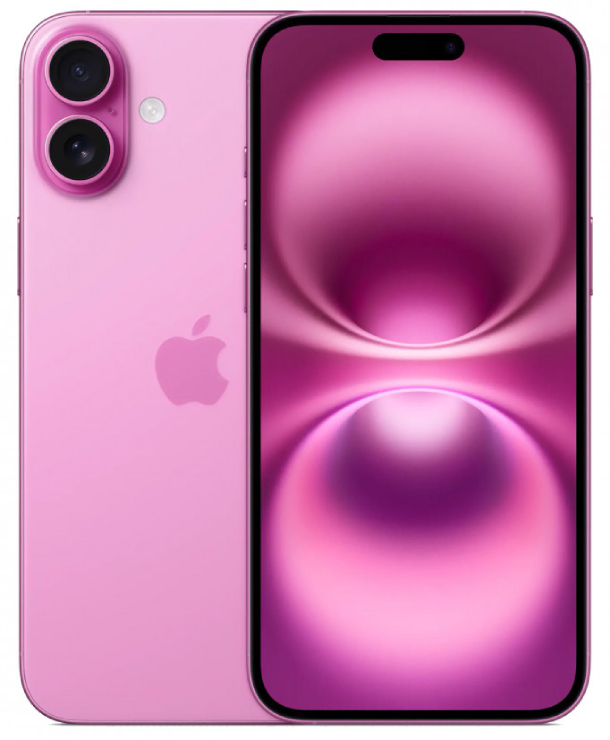 iPhone 16 Plus 128Гб, 1 sim + eSIM / 100%, Розовый - Б/У . . + +