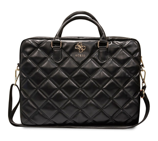 Сумка Guess для MacBook 15-16" Stripes Bag Black, черная