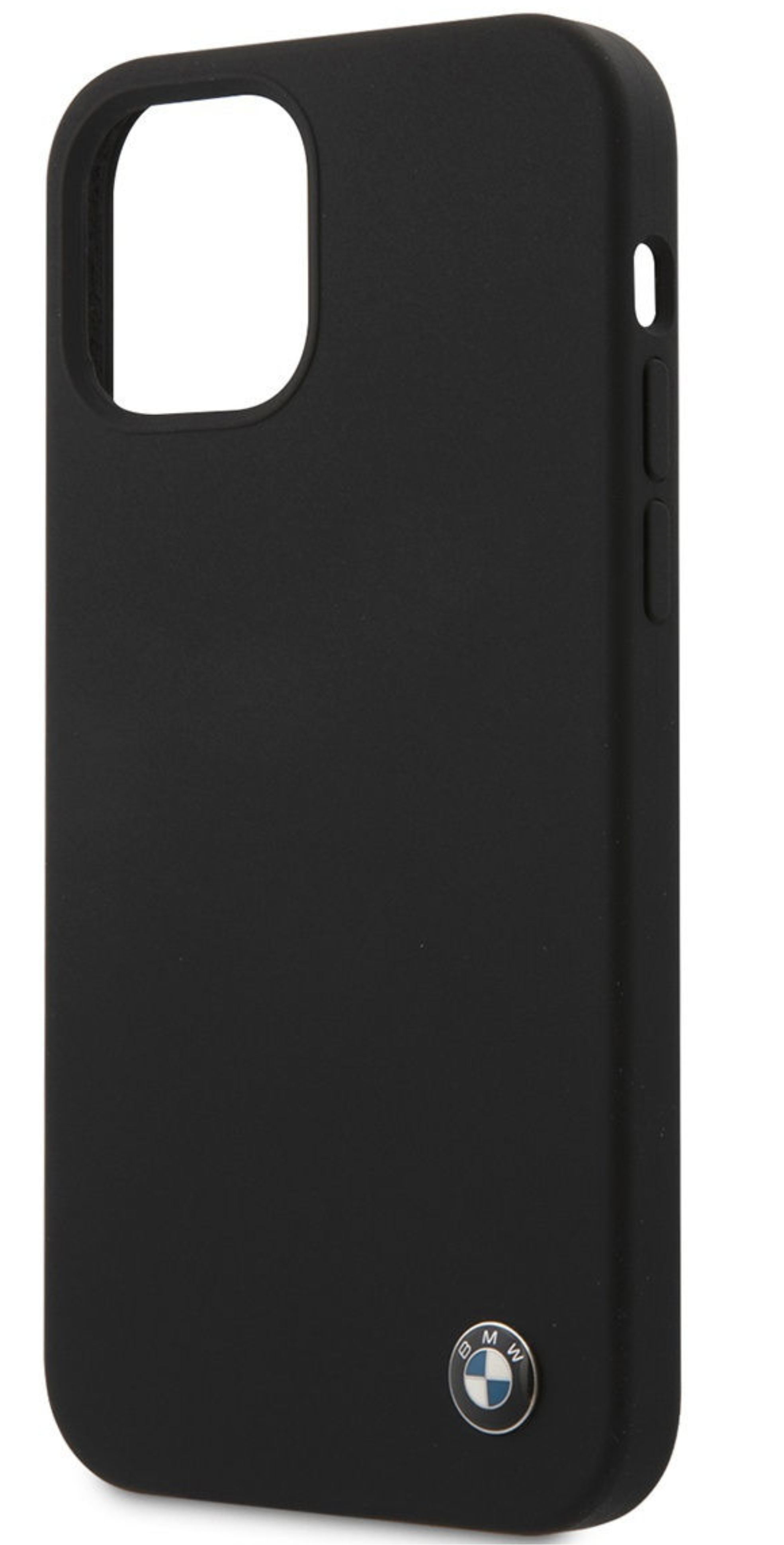 Чехол BMW Силикон для Apple iPhone 12/12 Pro, Черный