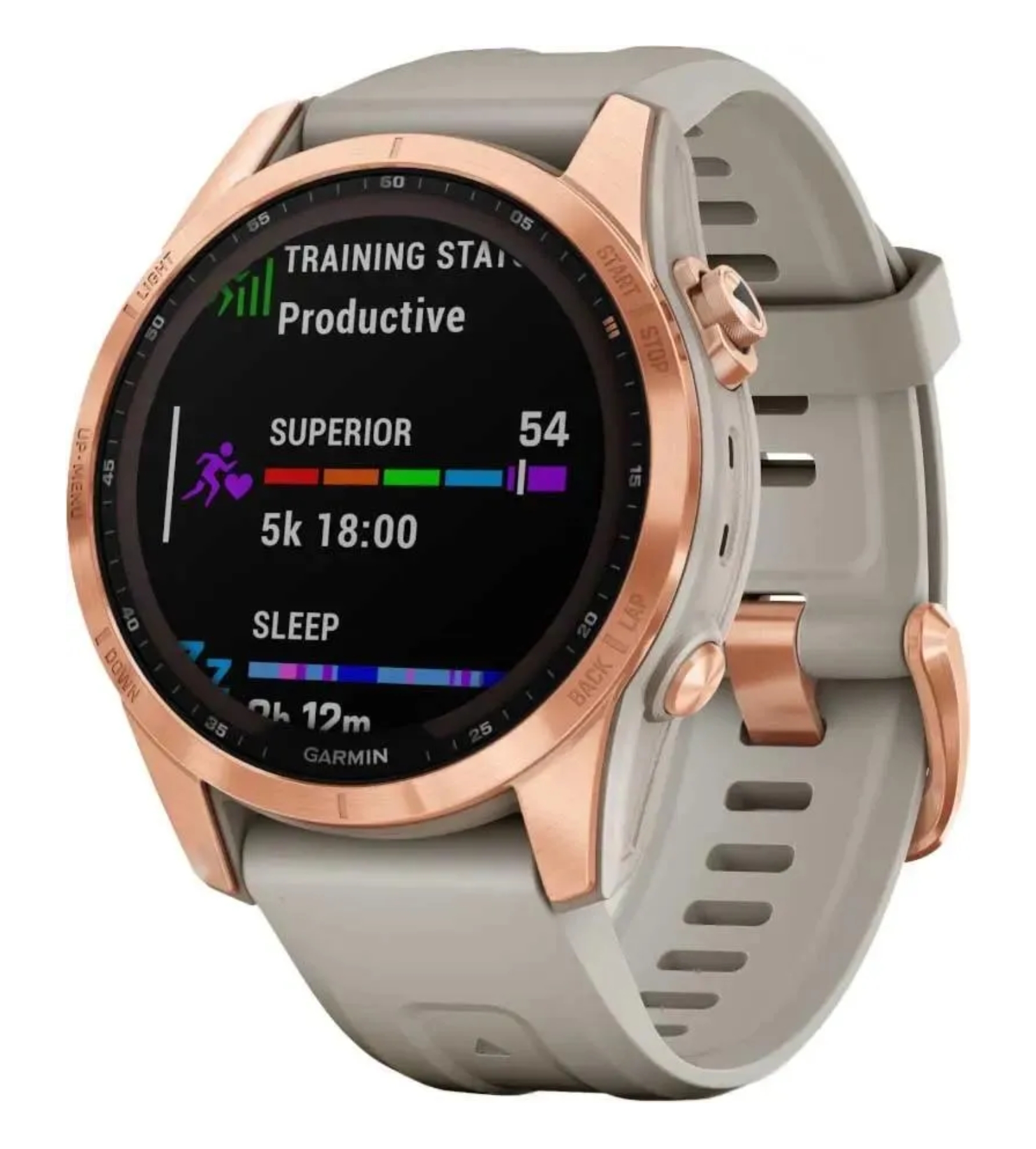 Garmin Fenix 7S 42мм, Розовое Золото