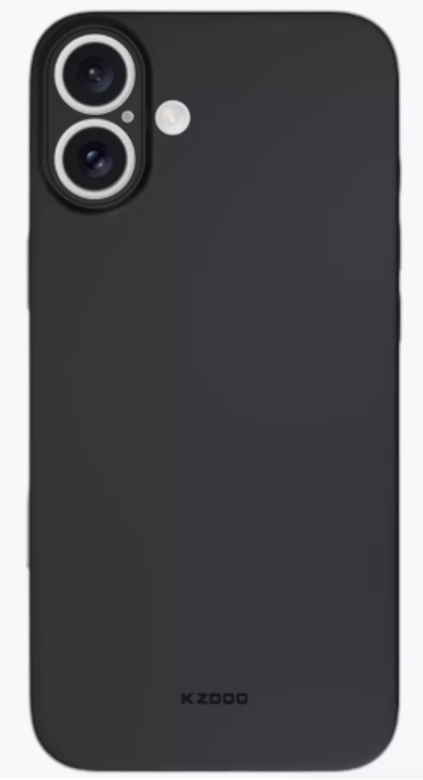 Чехол K-DOO Air Skin для iPhone 16 Plus, Черный