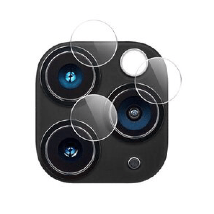 Защитное стекло для камеры Borasco Гибридное стекло камеры для Apple iPhone 12 Pro Max (Комплект 2 шт.)