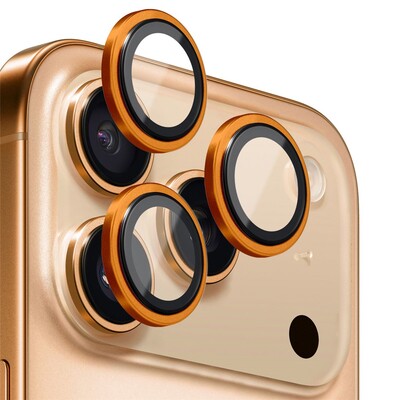 Защитные линзы SupGlass glass Anti Glare SG-31 на камеру iPhone 17 Pro/Pro Max 3pce, Оранжевый