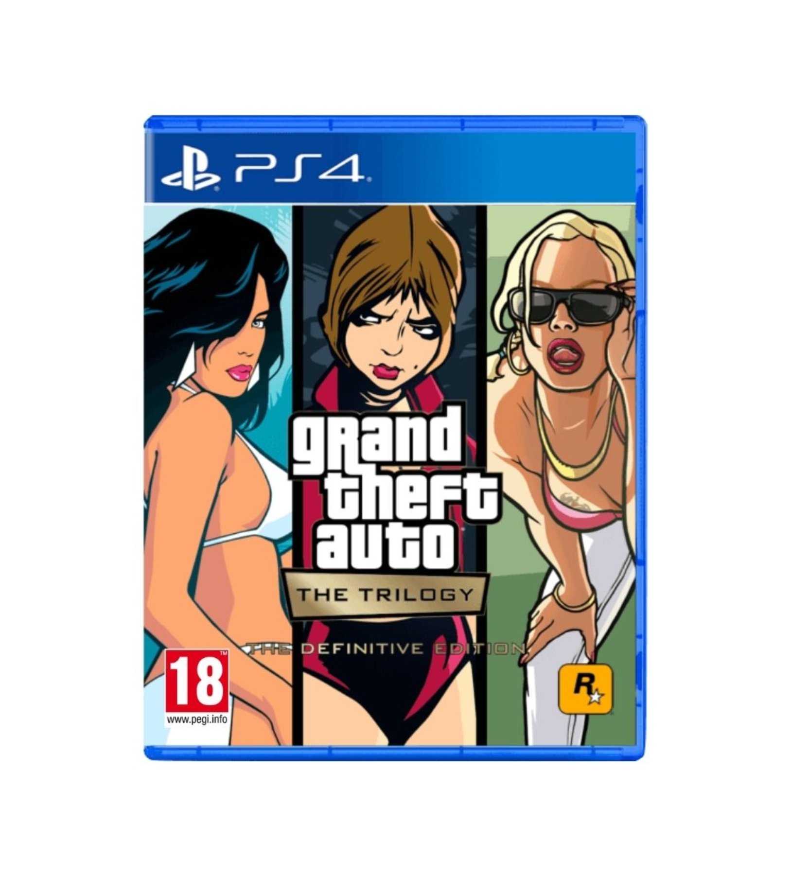 Игра GTA. Трилогия для PlayStation 4