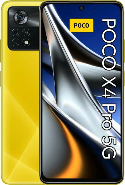 POCO X4 PRO 5G 8/256Гб, EU, вздутый АКБ, Желтый - Б/У