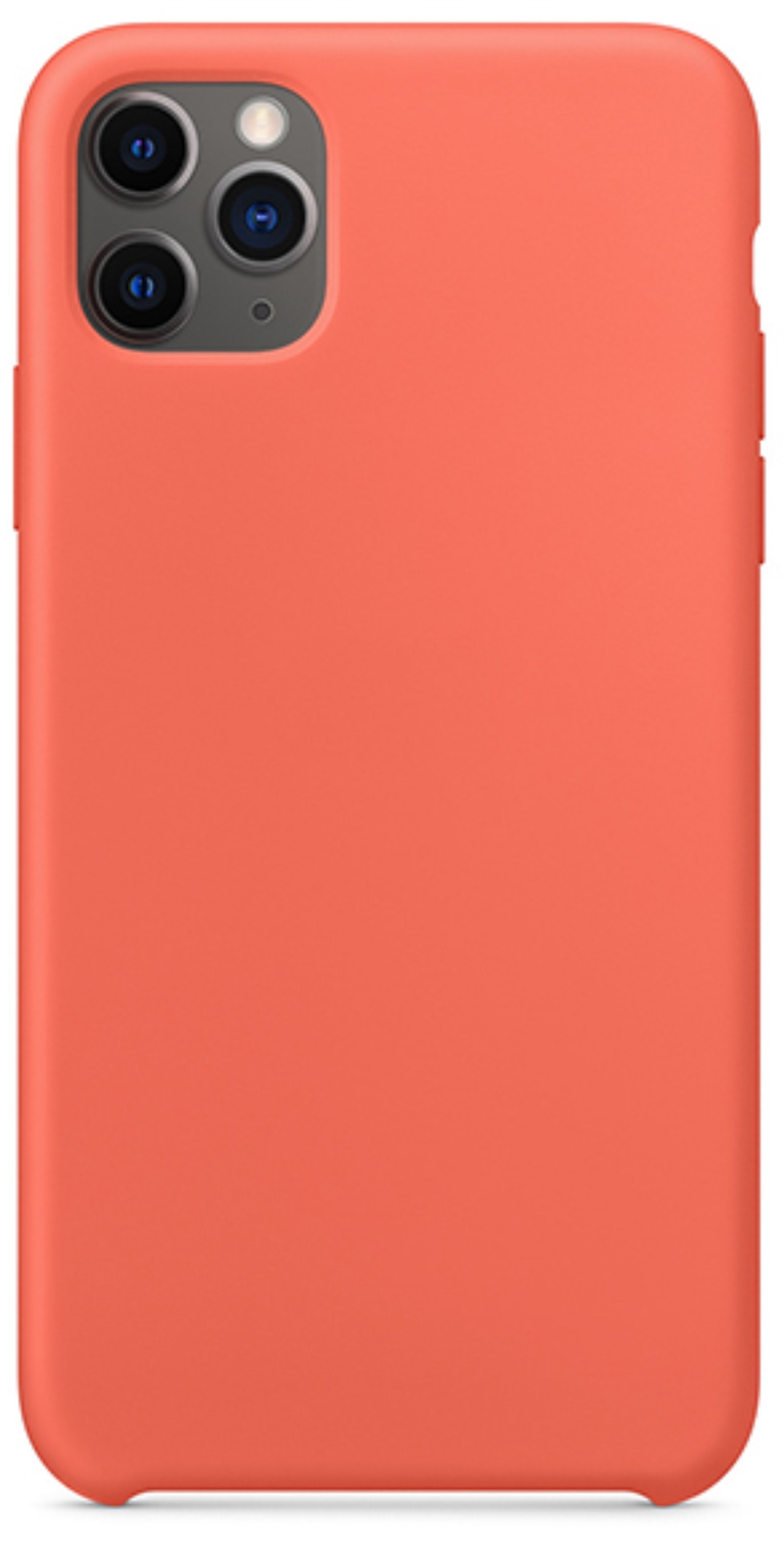 Оригинальный Силиконовый чехол для Apple iPhone 11 Pro Max, Оранжевый