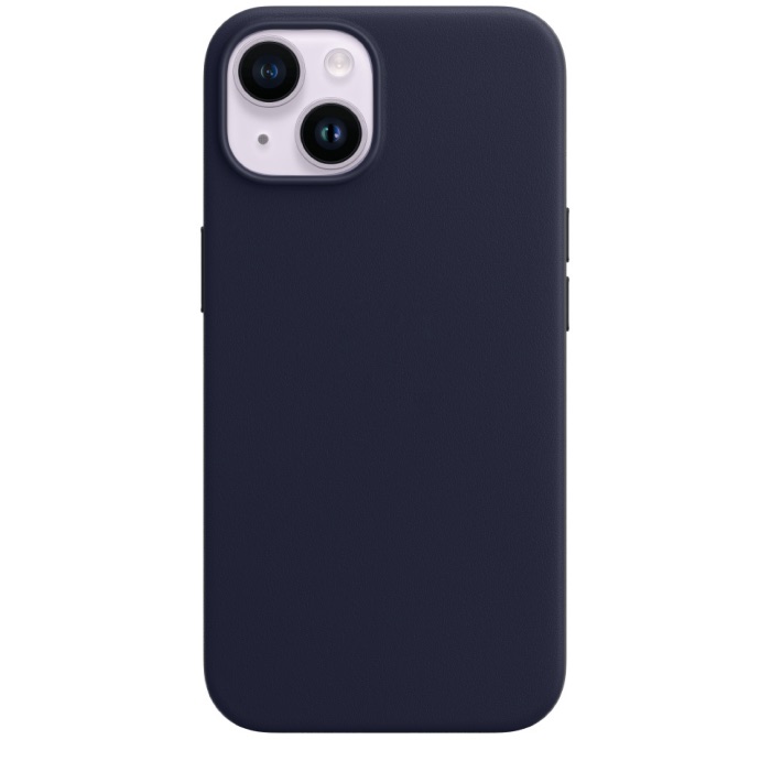 Чехол Кожа MagSafe для iPhone 14, Синий