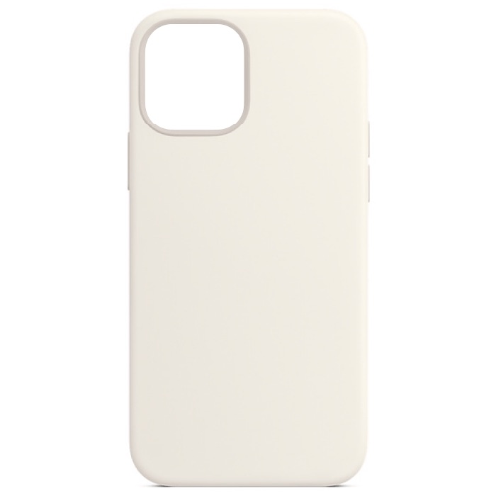 Оригинальный Силиконовый чехол для iPhone 14, Бежевый