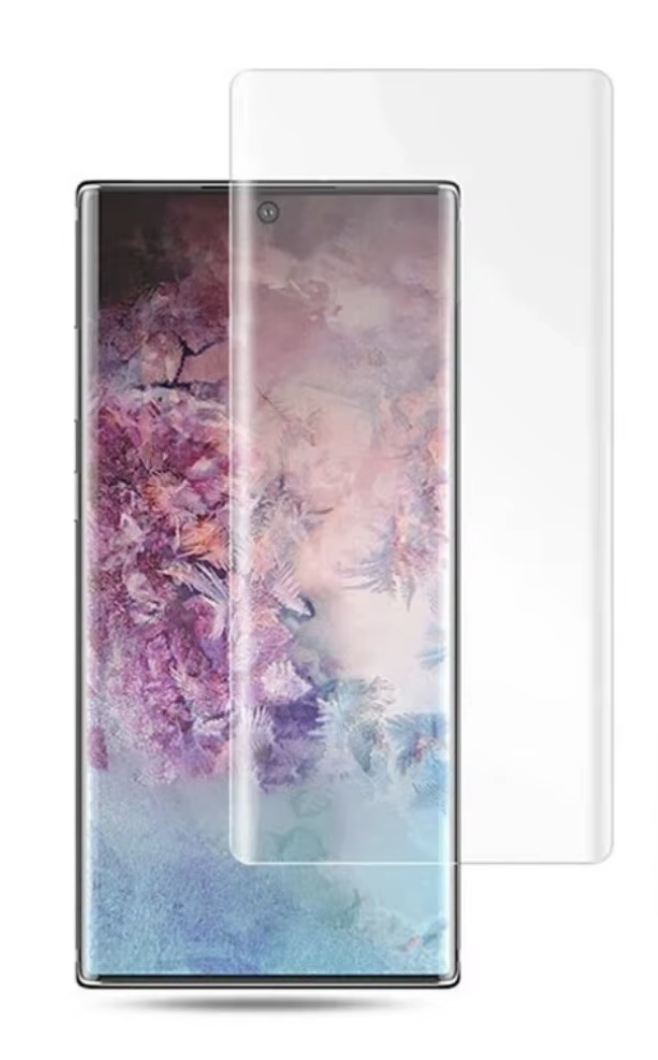 Защитное стекло для Samsung с УФ клеем S20 Plus