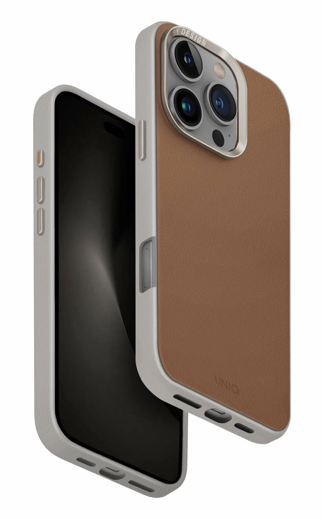 Чехол Uniq для iPhone 16 Pro Max, Lyden DS Magsafe, Карамель/Слоновая кость