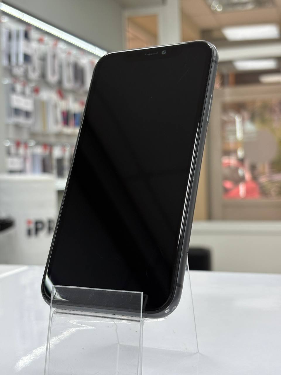 iPhone 11 256Гб, (73% / Без коробки / Заменен Дисплей) RU, Черный - Б/У . . +