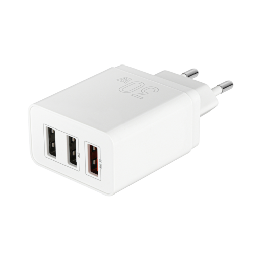 TFN USB-A/USB-C, Power Delivery, 20W, Белый