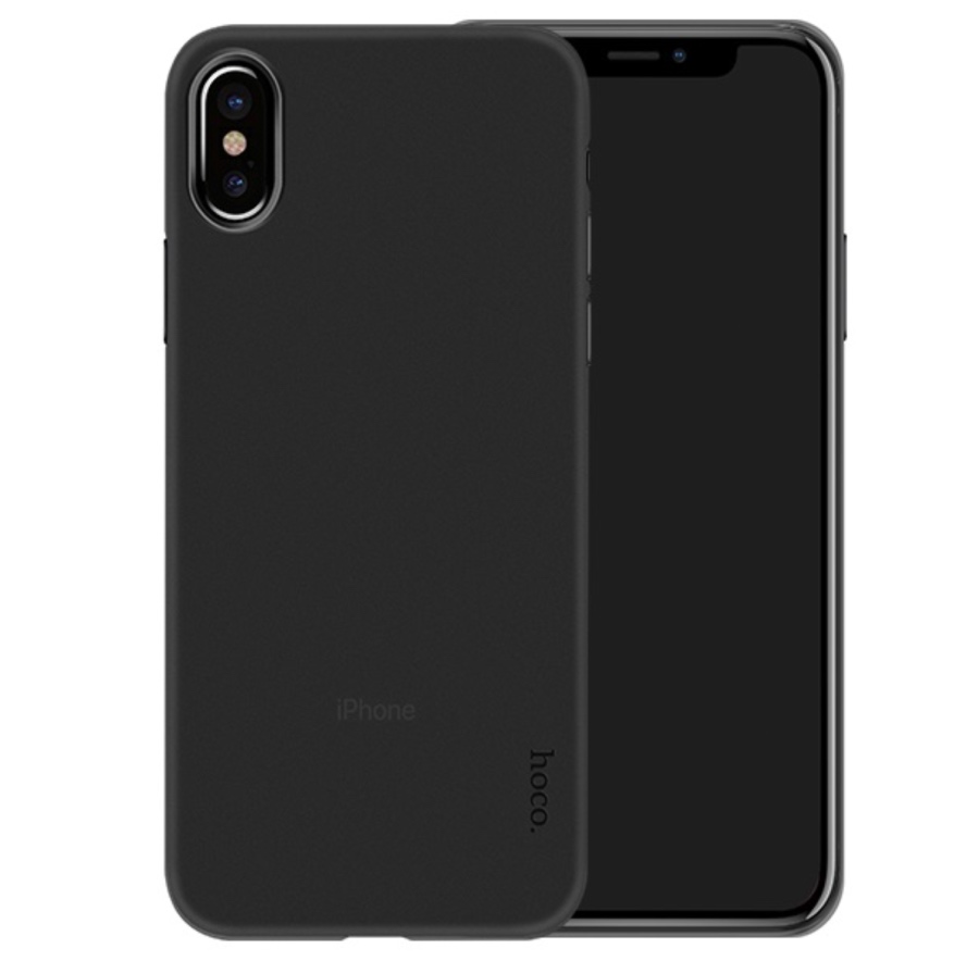 Чехол Hoco полиуритановый для iPhone XS Max, Черный