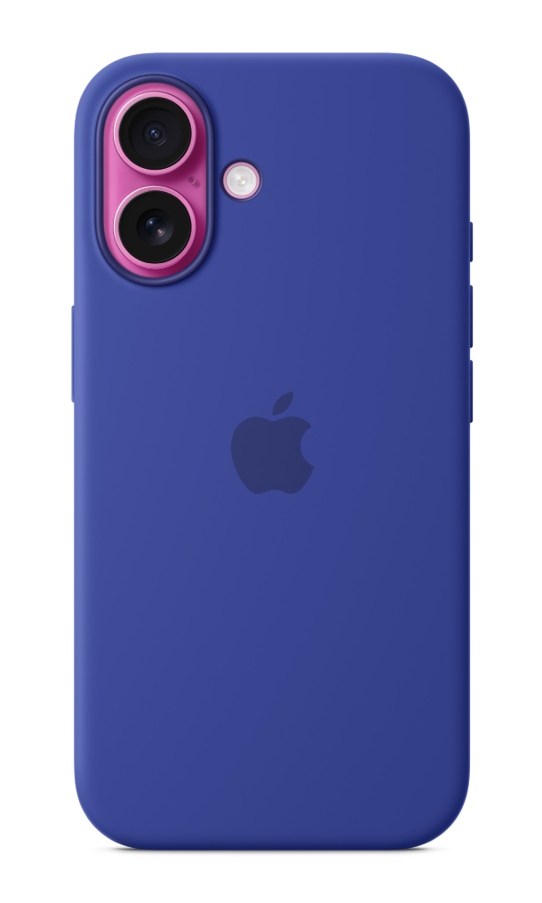 Чехол Оригинальный Силикон MagSafe для iPhone 16, Ультрамариновый