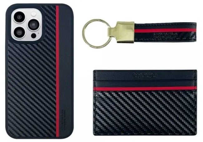 Набор (чехол, визитница, брелок) Santa Barbara Polo & Racquet Club Hazel для iPhone 15 Pro Max