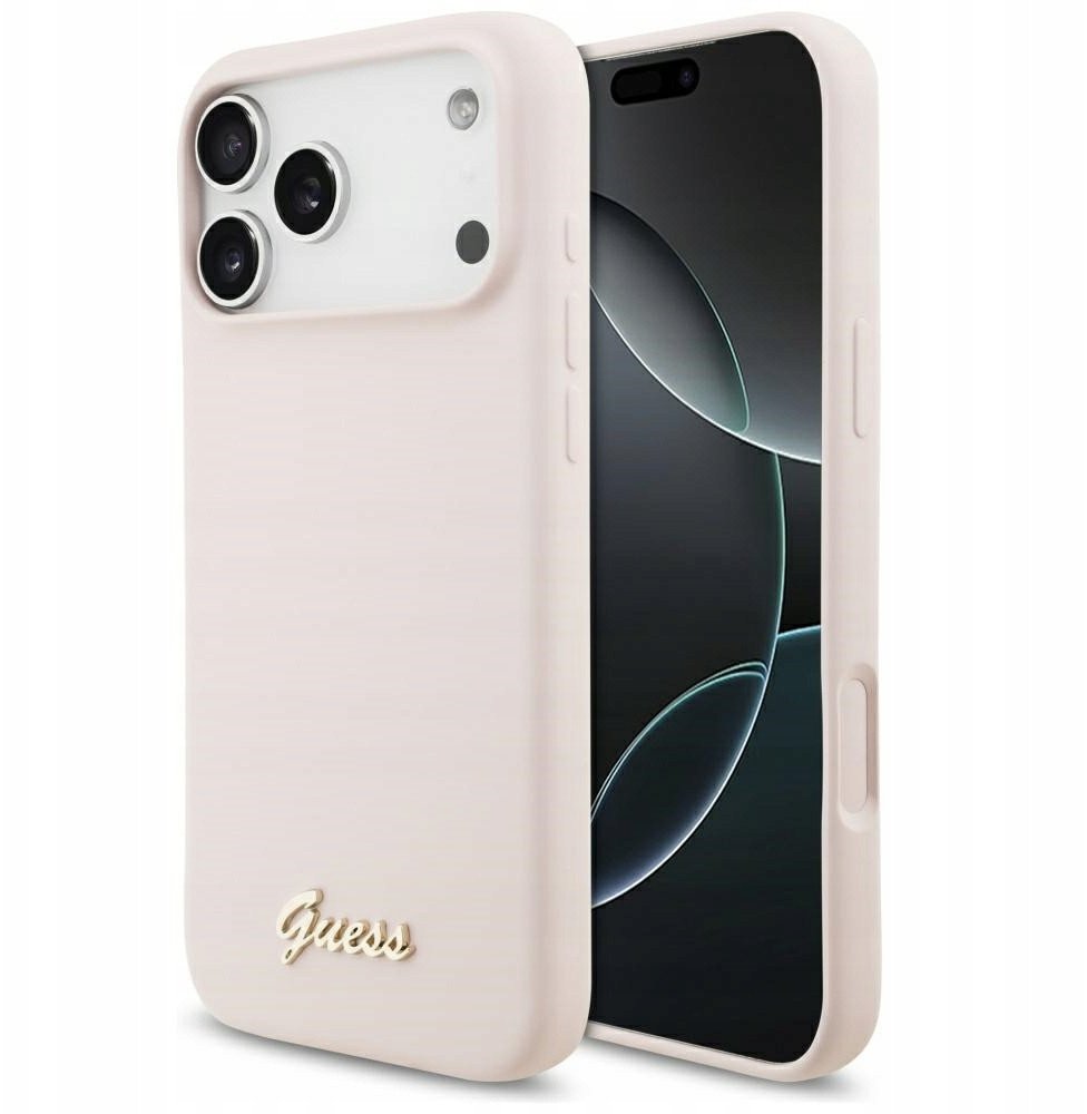 Чехол Guess iPhone 17 Pro Max, MagSafe, Розовый