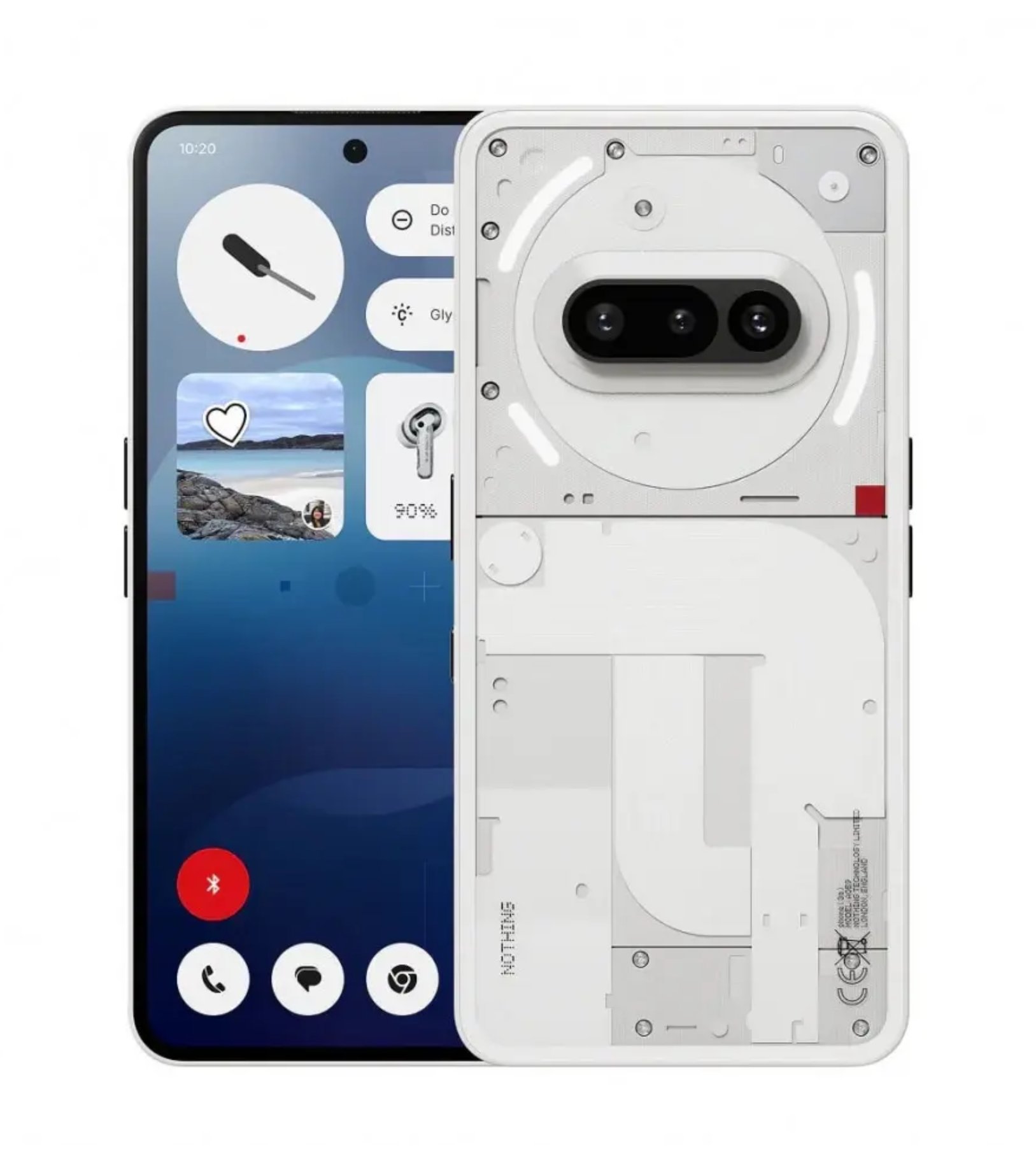 Nothing Phone (3A) 8/128Гб, Белый