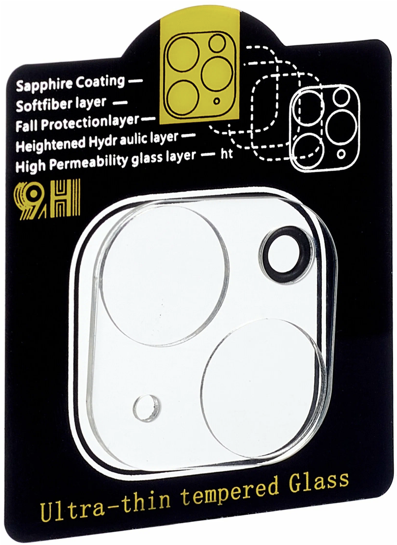 Защитное стекло на камеру для iPhone 14 Plus