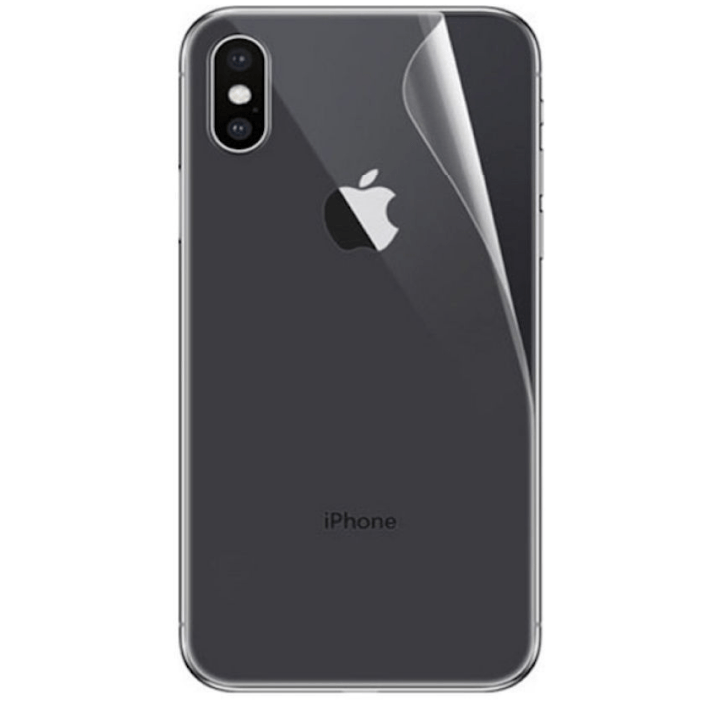 Защитная силиконовая пленка на заднюю поверхность для iPhone X/Xs