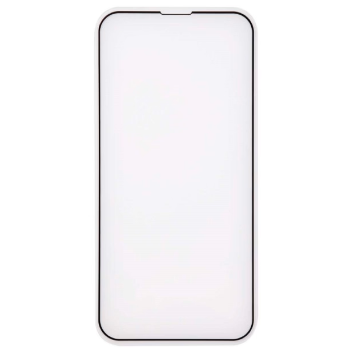Защитное стекло матовое Samos 9D AG Матовое стекло с яркой кромкой черного цвета для Apple iPhone 13 / 13 Pro, Черная рамка