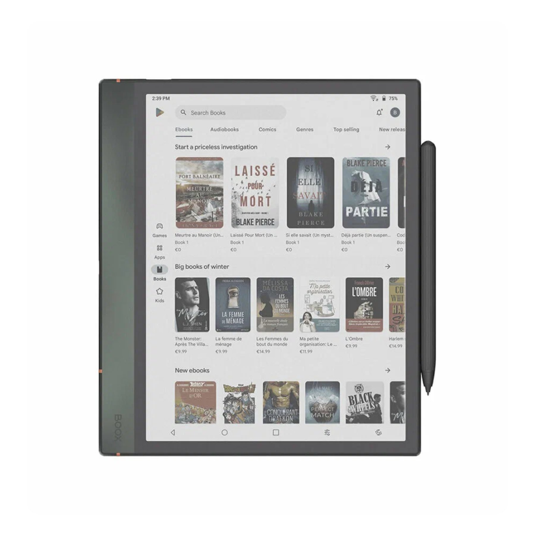 Onyx Boox Nova Air 4 6/64Гб, Космический черный в Краснодаре