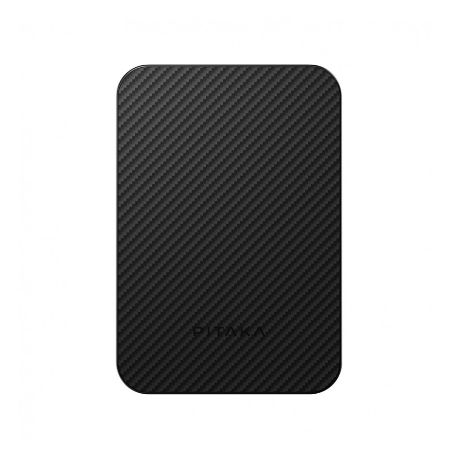 Power Bank PITAKA Aramid Fiber Magnetic Qi2 MagSafe, Black, 5000 мА⋅ч