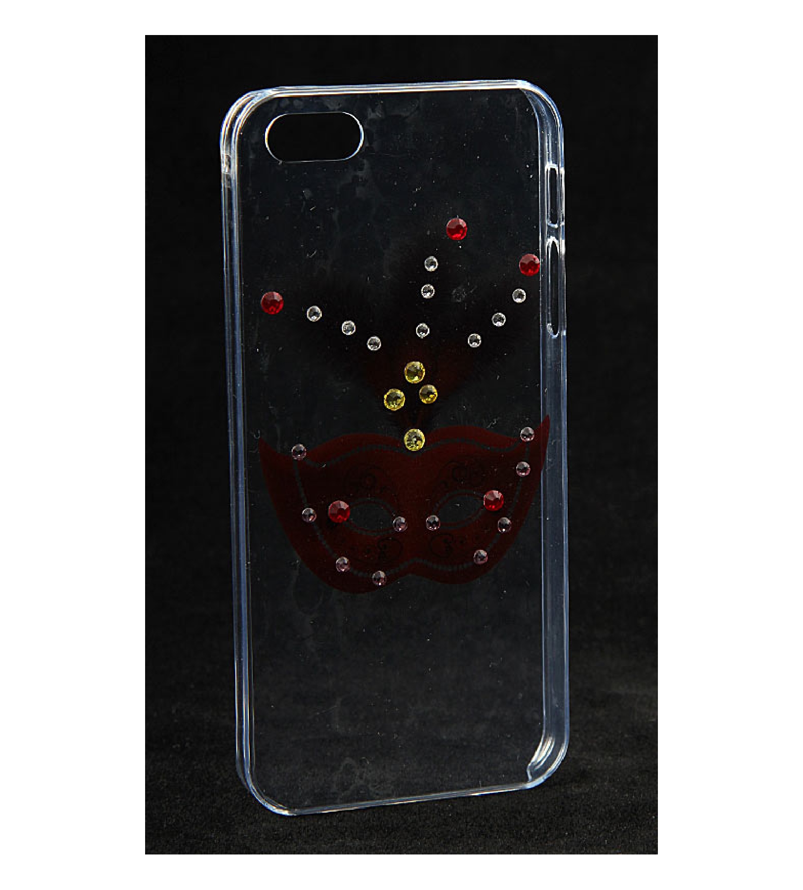 Кейс Fashion со стразами для iPhone 5/5S, Пластик