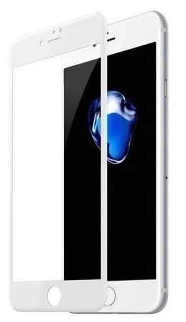 Защитное стекло Baseus 0.23mm Soft edge Anti-peeping для iPhone 7/8+, Белый