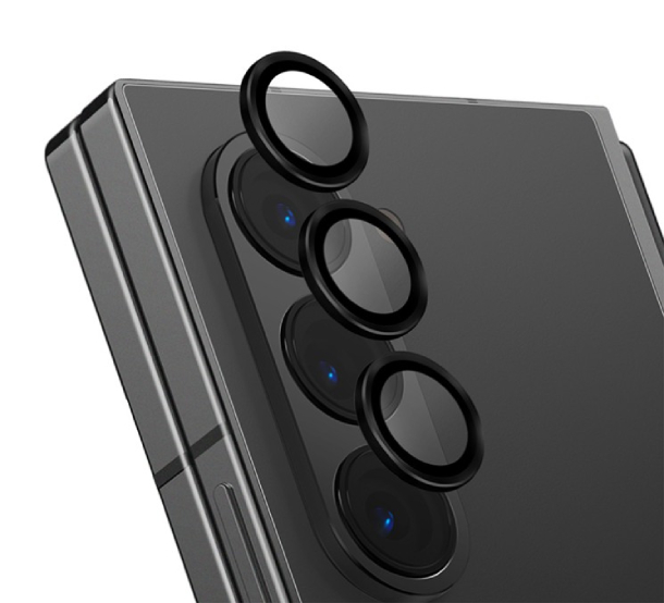 Uniq стекло для Galaxy Z Fold6 OPTIX Camera Lens protector Aluminium, Черный