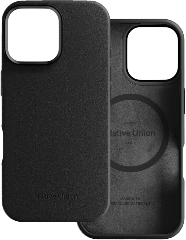 Чехол Native Union Active Case MagSafe для iPhone 16 Pro Max, Черный