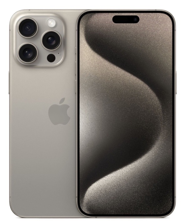 iPhone 15 Pro 256Гб (1 sim + eSIM / 84%) Натуральный титан - Б/У ★★★☆☆