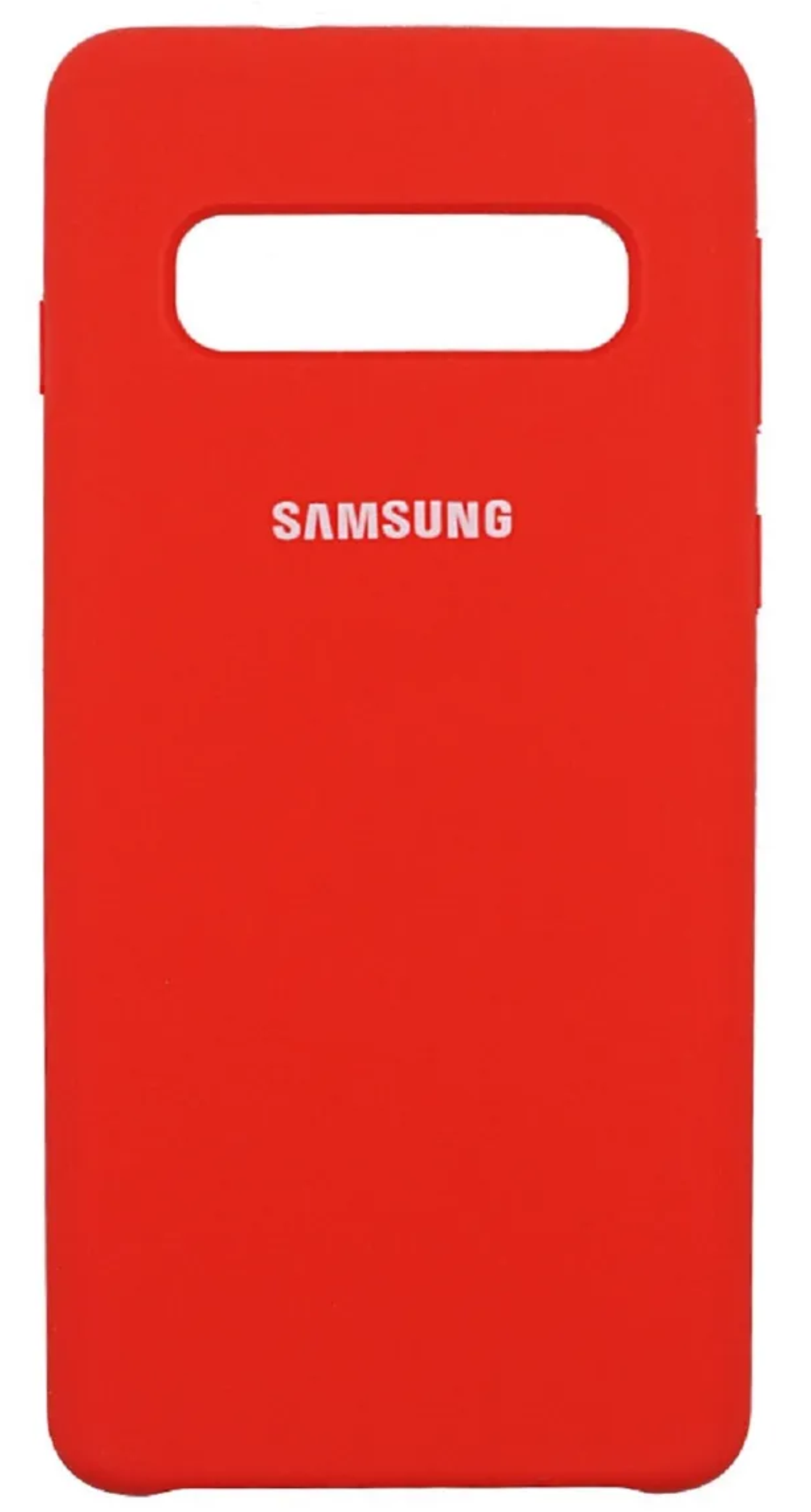Чехол Силиконовый для Samsung Galaxy S10, Красный
