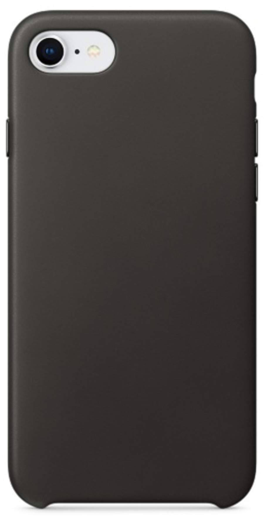 Чехол Apple Кожа для Apple iPhone 7/8, Угольно-серый