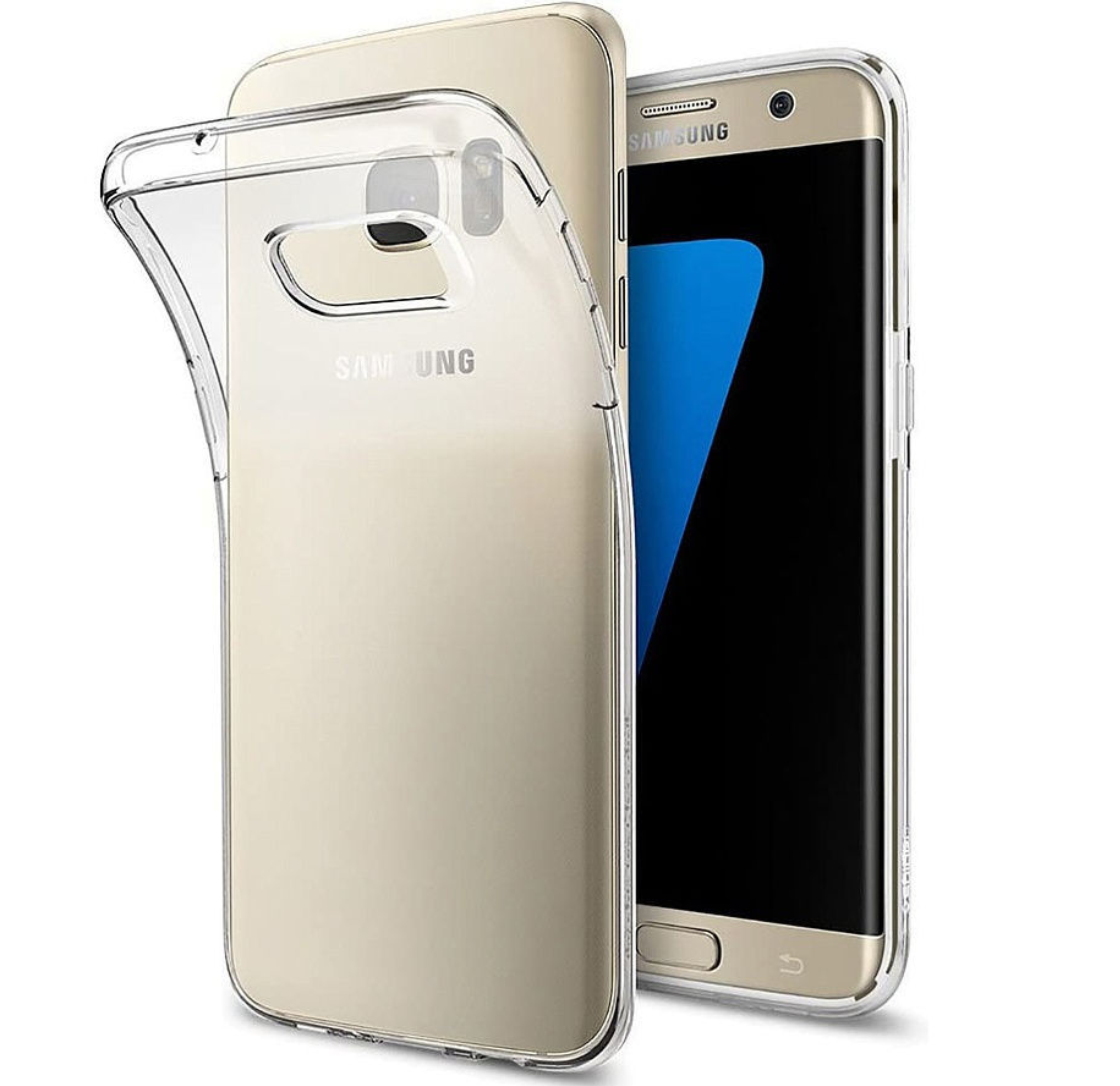 Чехол для Samsung Galaxy S7 Edge, Прозрачный