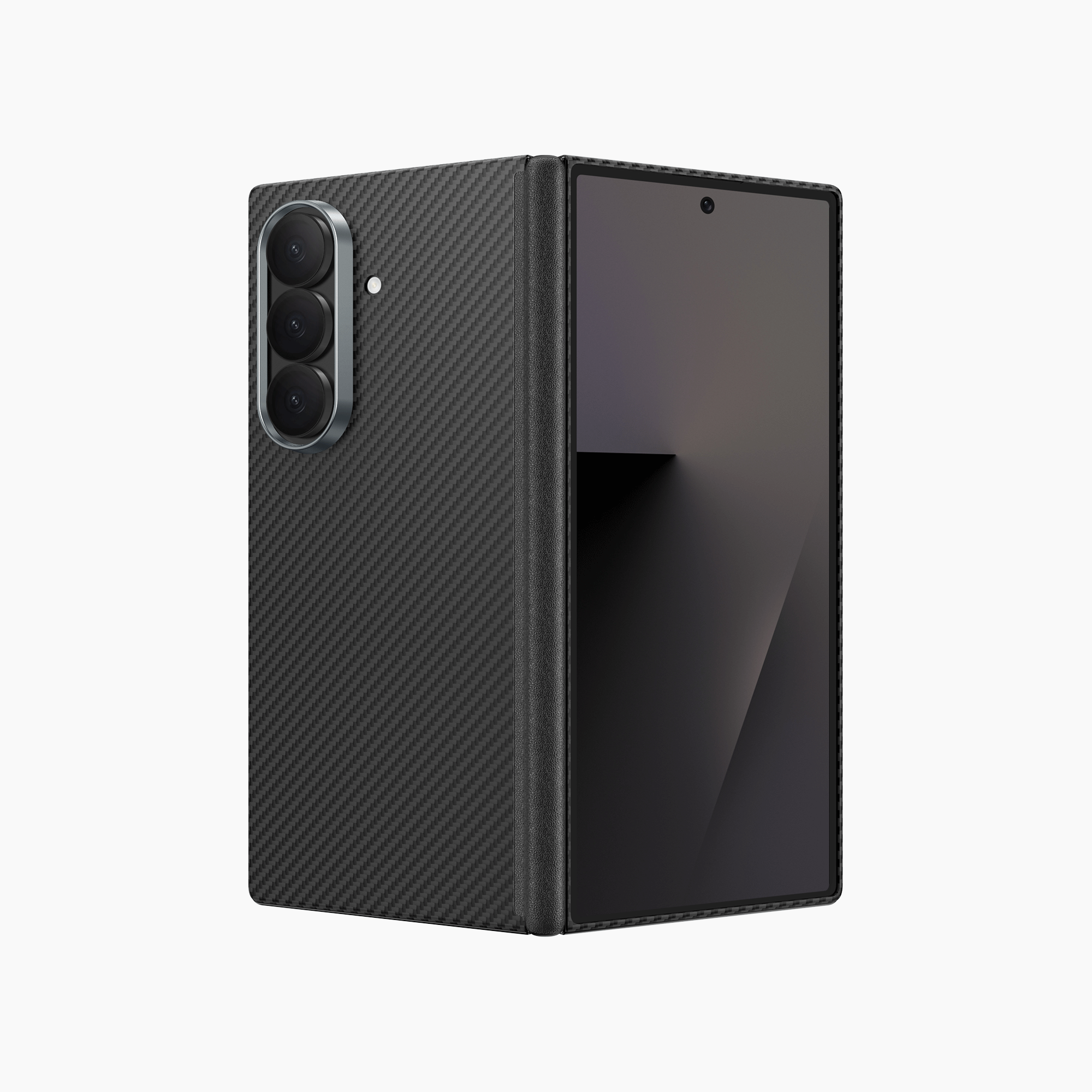 Чехол Keephone Kevlar Case для Samsung Z Fold7, Черный