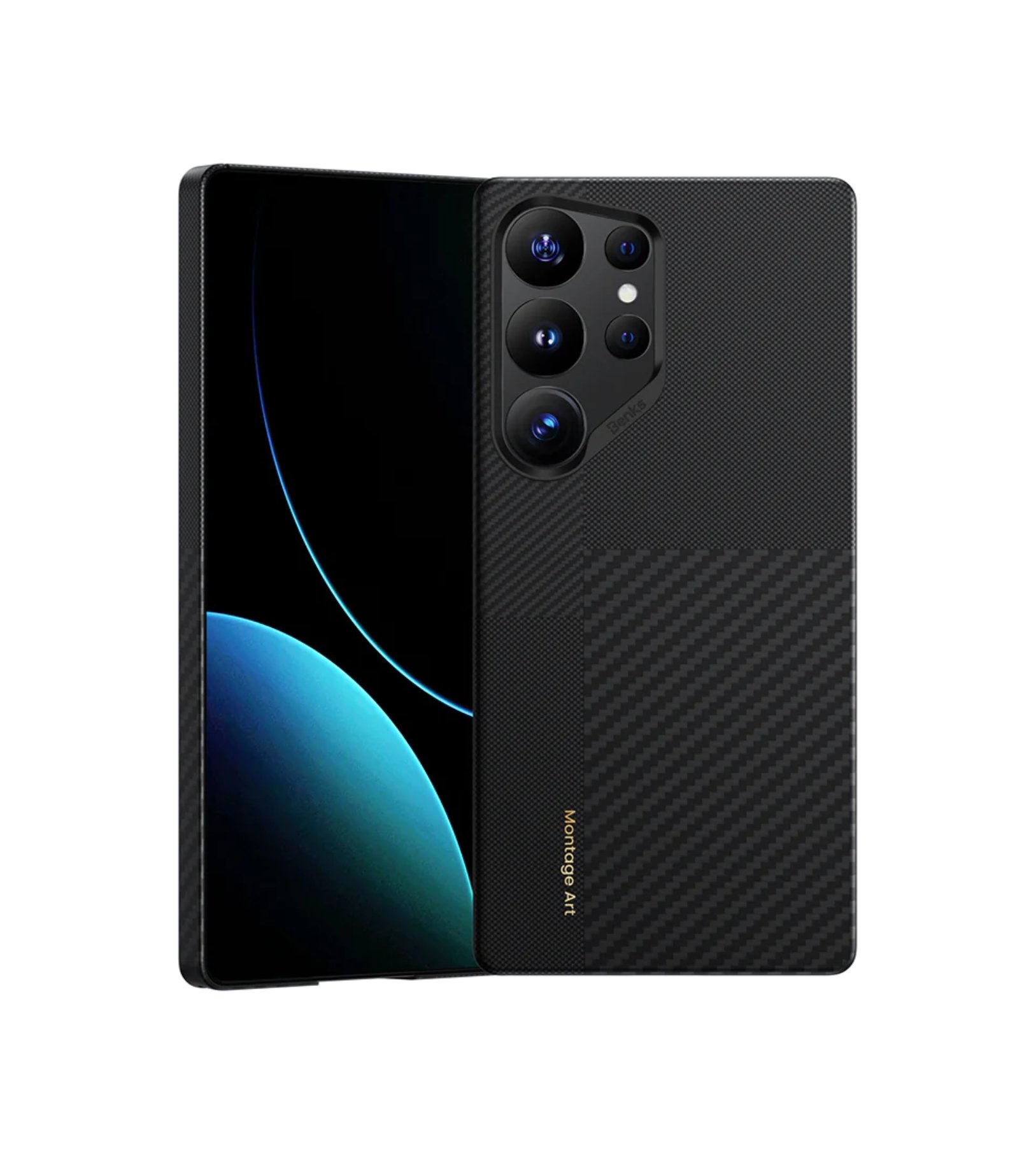 Чехол Benks Kevlar Armor Air Montage C2 Samsung S25, Ультра черный