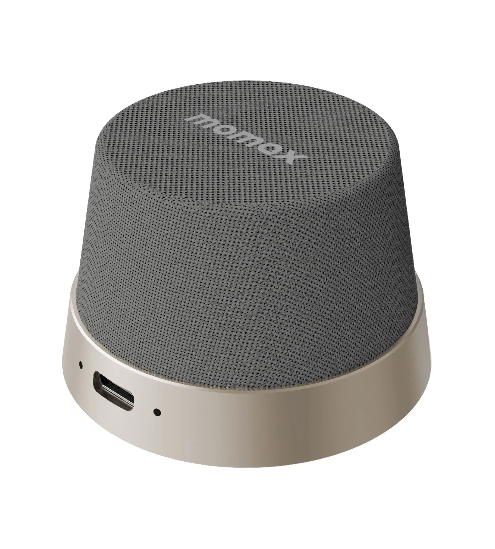 MOMAX 1-Vibe Go Magnetic Wireless Speaker, Титан