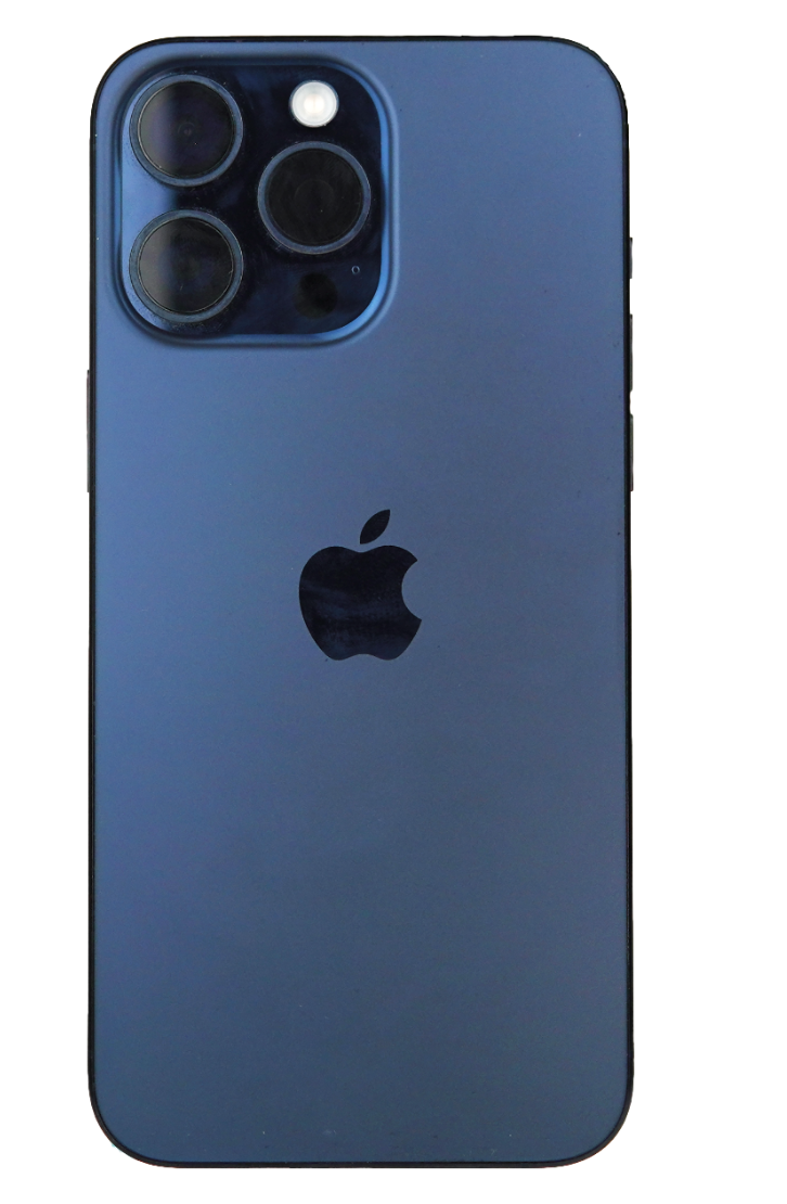 iPhone 15 Pro Max 256Гб, 1 sim + eSIM / 88%, Синий титан - Б/У . . .