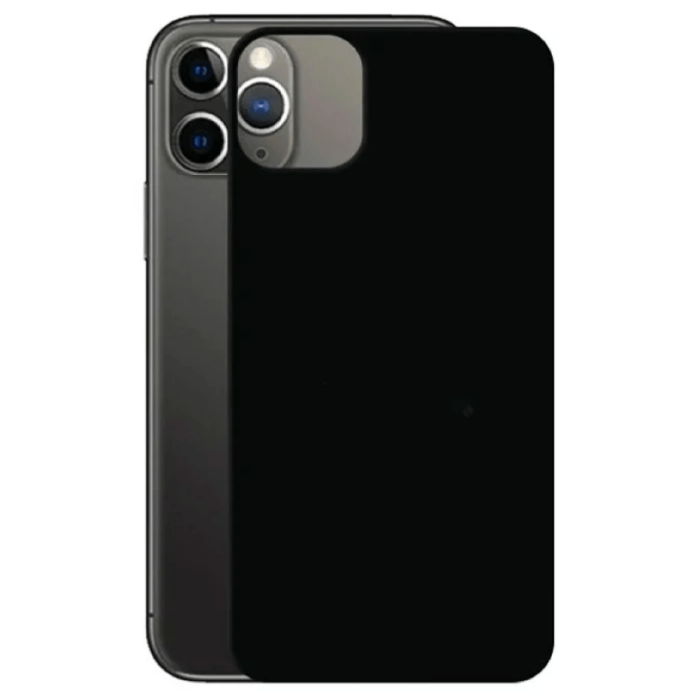 Защитное стекло заднее 2D для iPhone 11 Pro, Матовый Черный