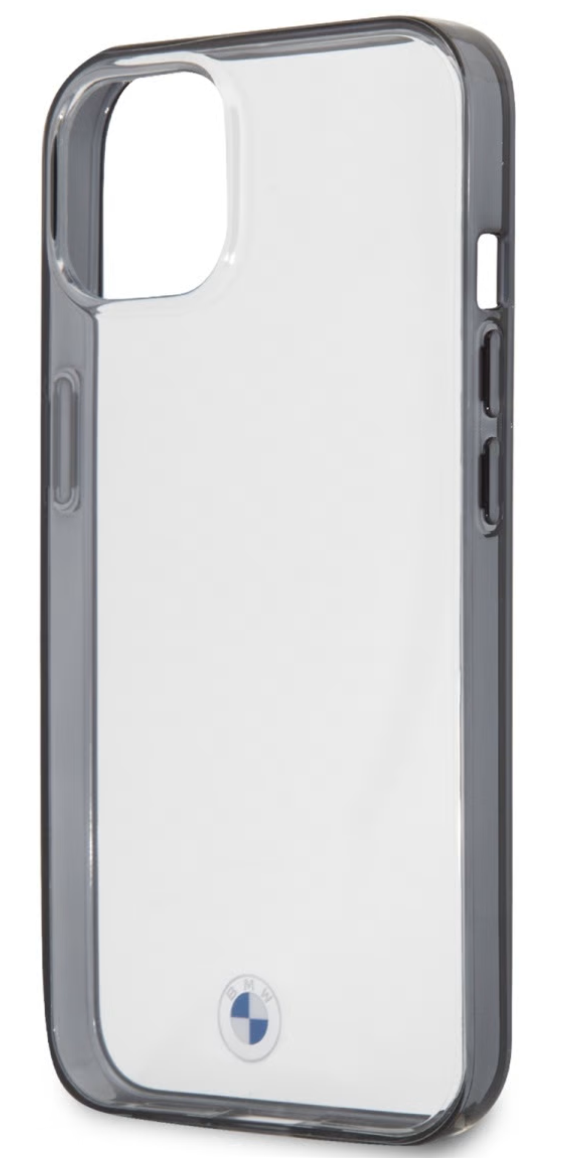 Чехол BMW для iPhone 13 Pro, Signature PC/TPU, Прозрачно/Черные края