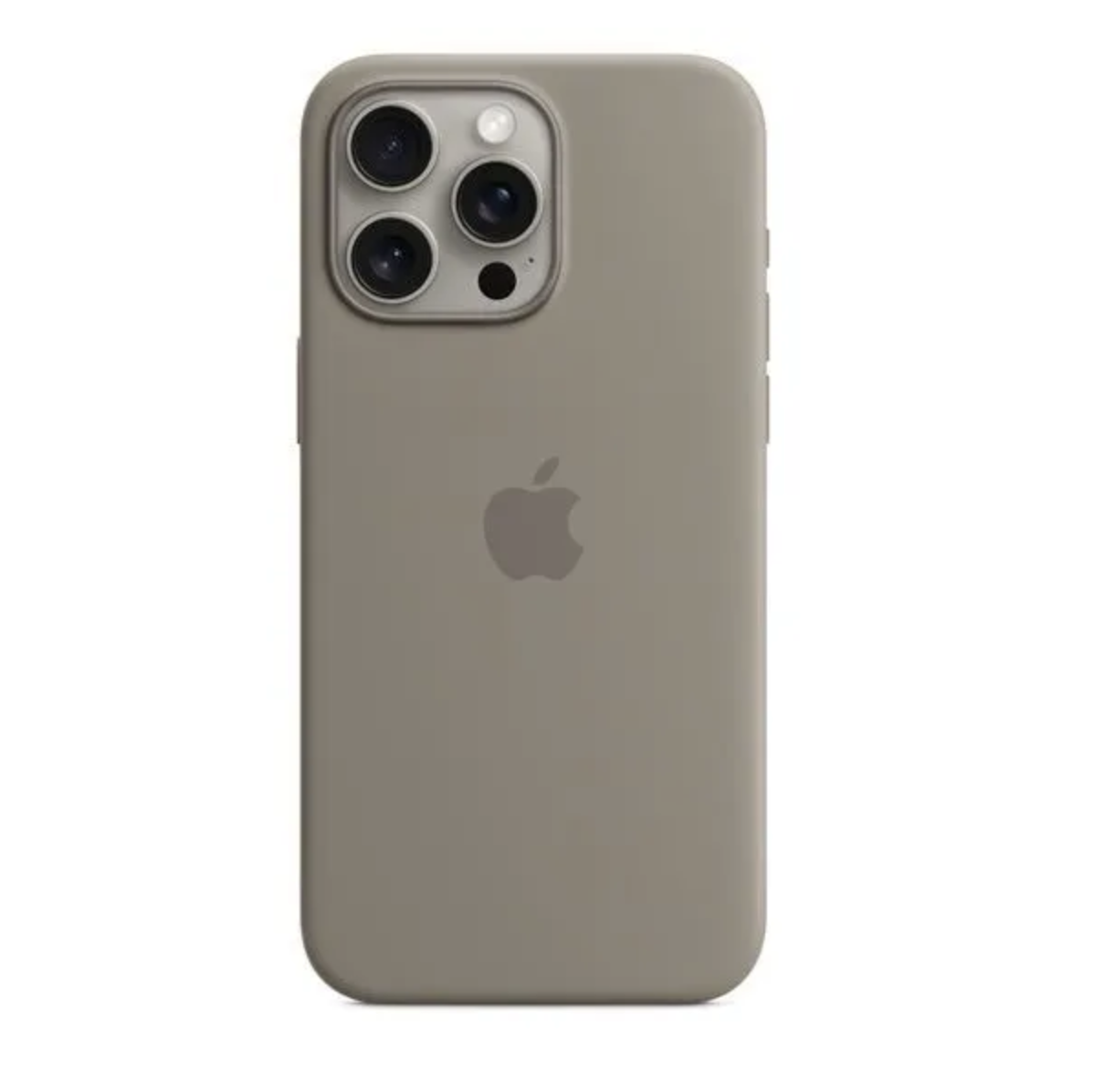 Силиконовый чехол Apple c MagSafe для iPhone 15 Pro Max, Глина