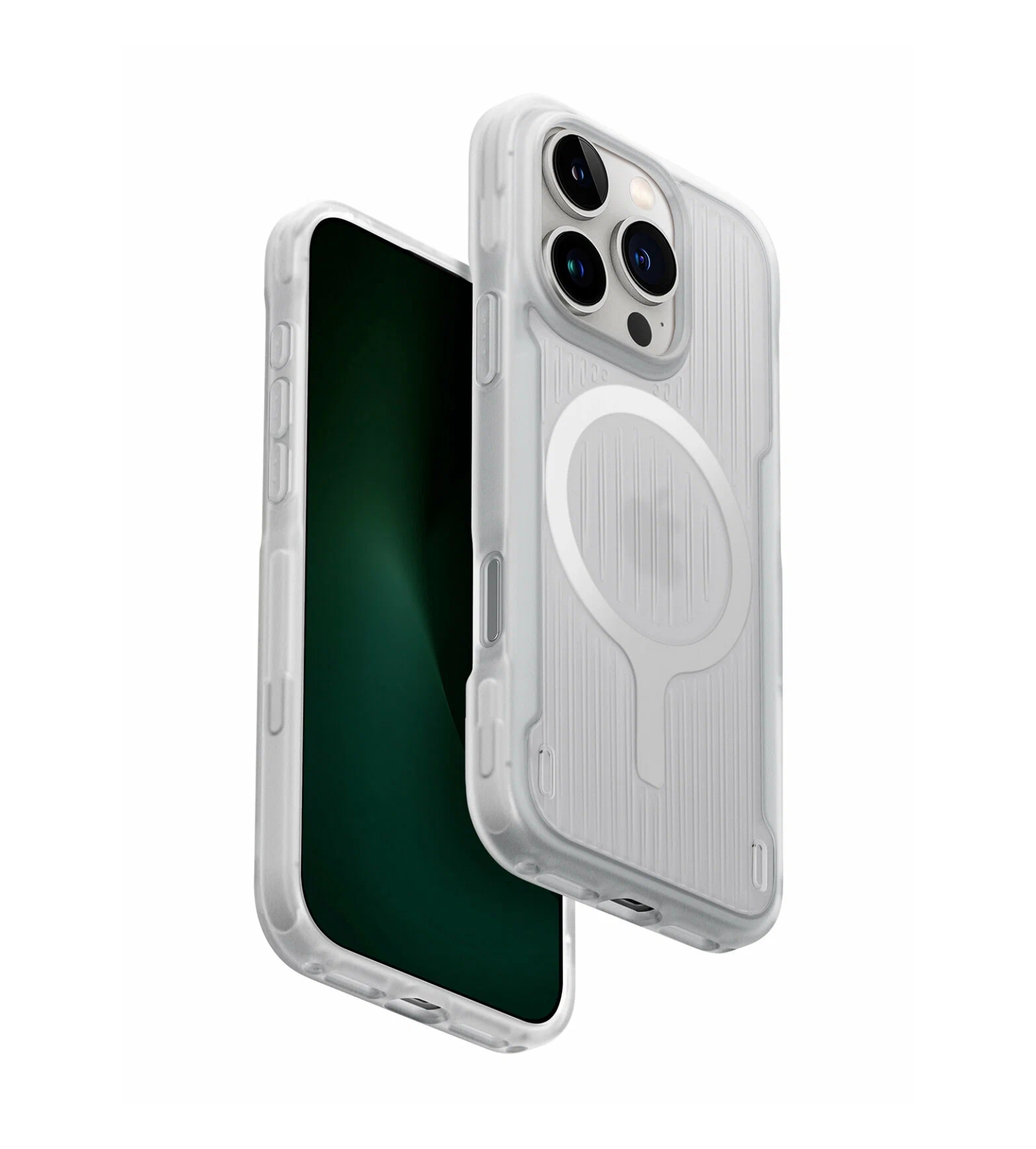 Чехол Uniq Combat Active Lume-White (MagSafe) для iPhone 16 Pro, Белый