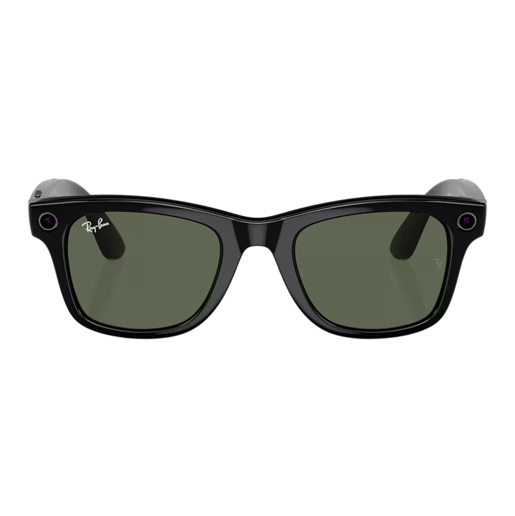 RayBan Meta Wayfarer, 150 - 52 размер, Блестящий черный/зеленый, RW4010 в Краснодаре