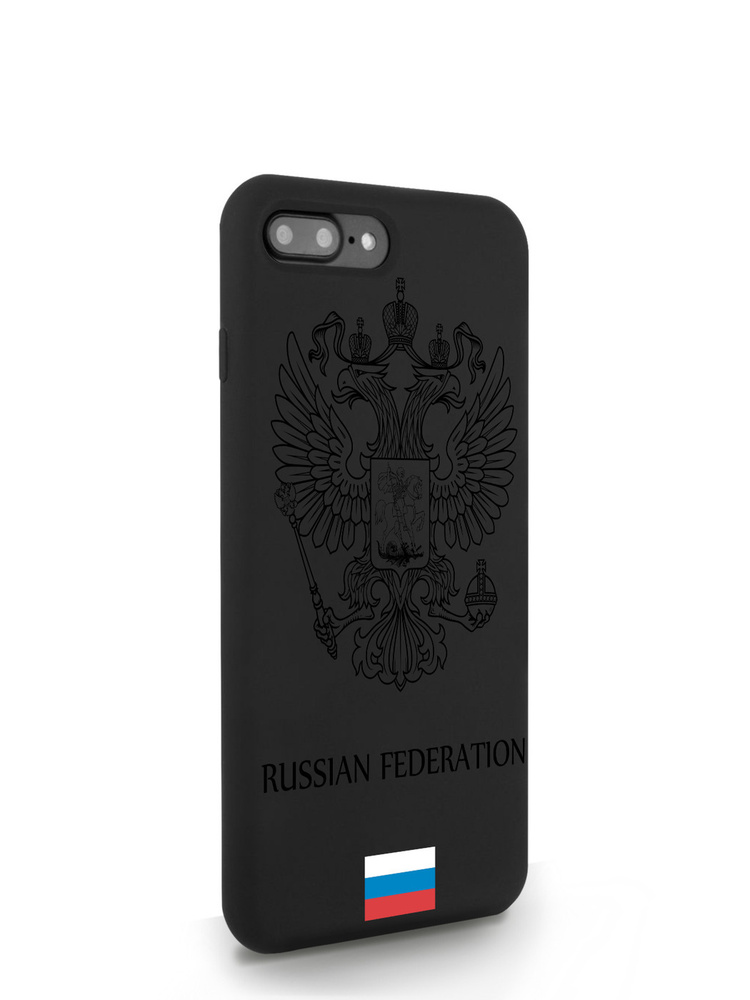 Силиконовый чехол для iPhone 7/8 - Герб РФ