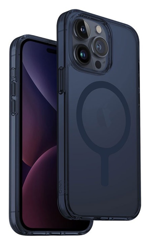 Чехол Uniq для iPhone 15 Pro Max, Lifepro Xtreme AF MagSafe, Дымчато-голубой