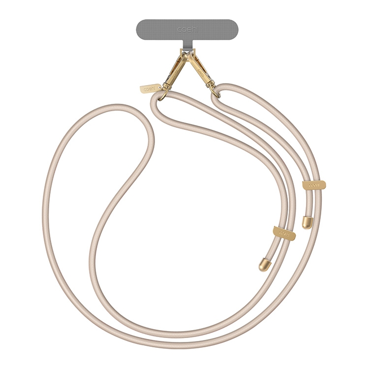 Шнурок на шею Uniq COEHL Laurel Lanyard, Слоновая кость