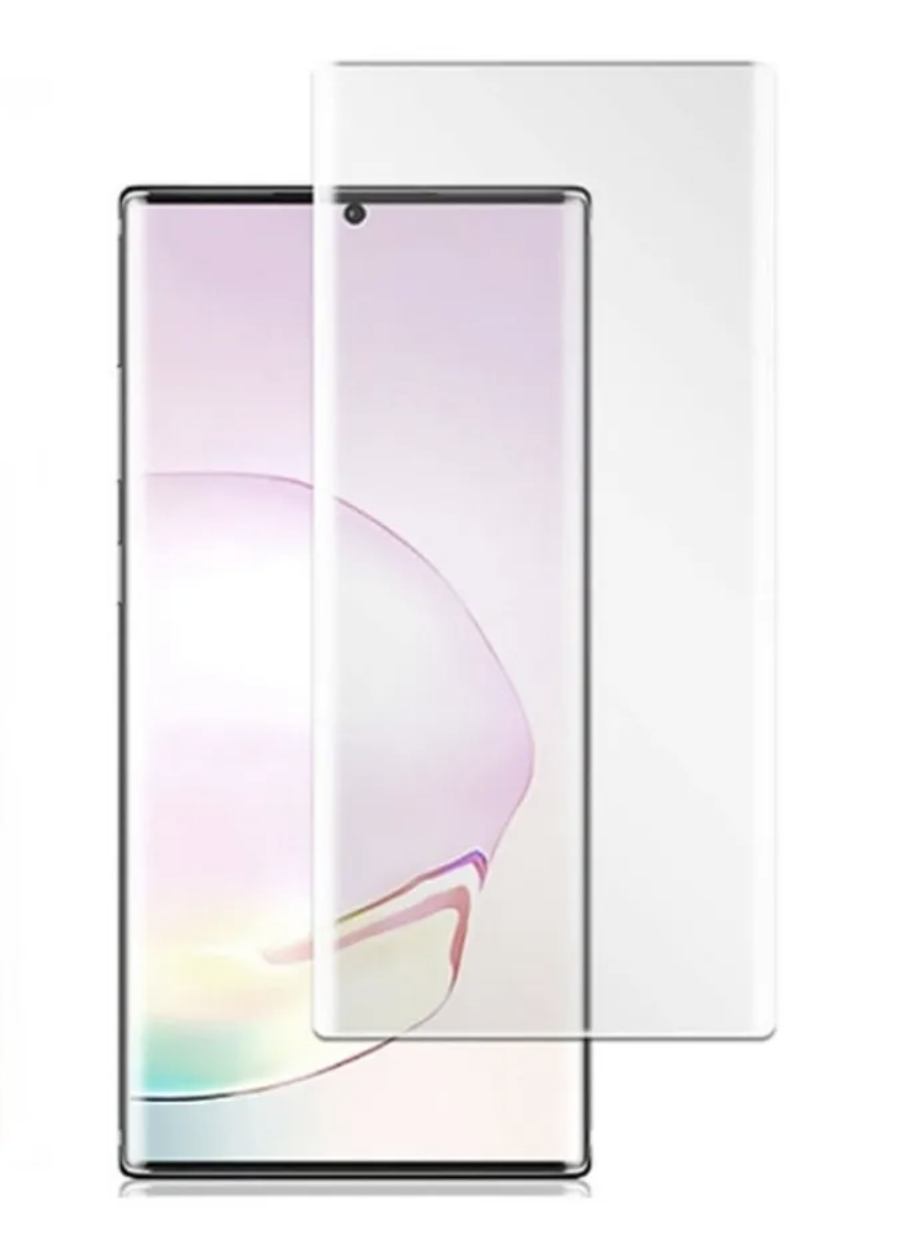 Защитное стекло для Samsung с УФ клеем Note 10