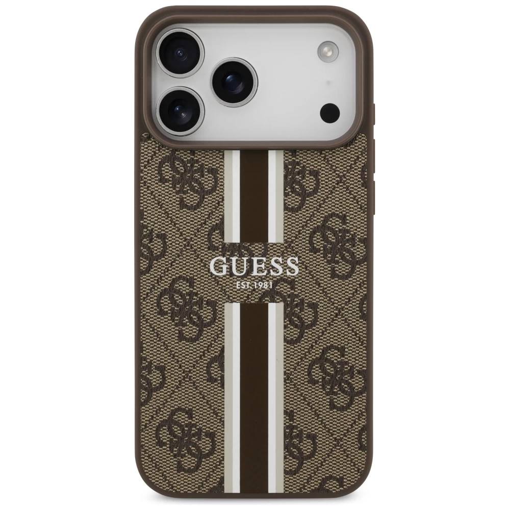 Чехол Guess iPhone 17 Pro Max, MagSafe, Коричневый